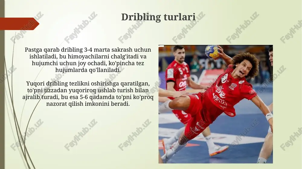 to'g'ri yo'nalishda to'pni erga urib olib yurish - Page 5