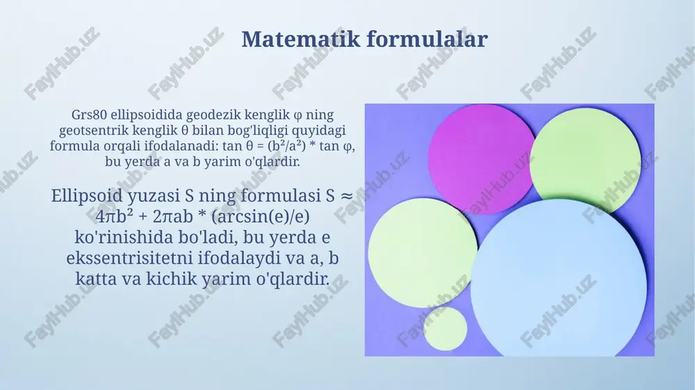 grs80 umumiy ma'lumot ellipsoidi - Page 5
