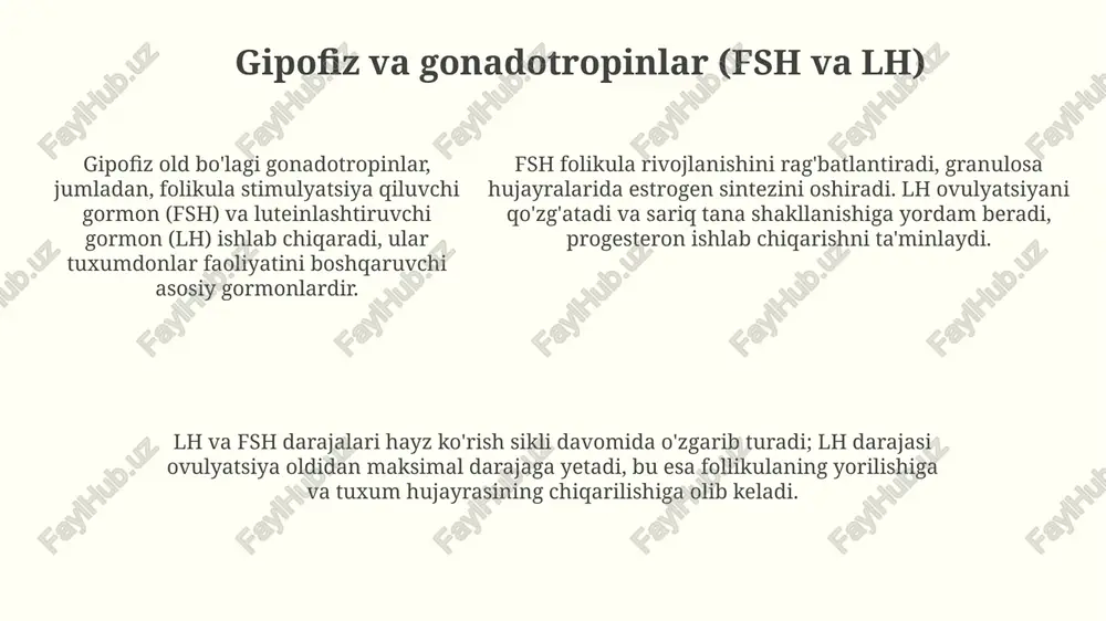 jinsiy siklning gormonal boshqarish mexanizmi - Page 5