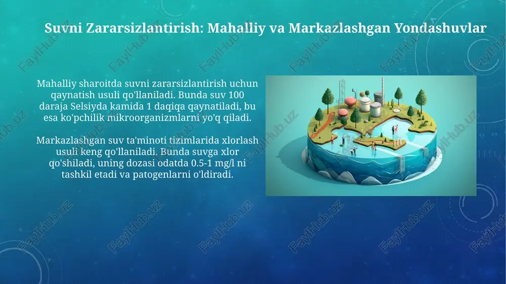 mahalliy va markazlashgan suv ta'minoti - Page 5