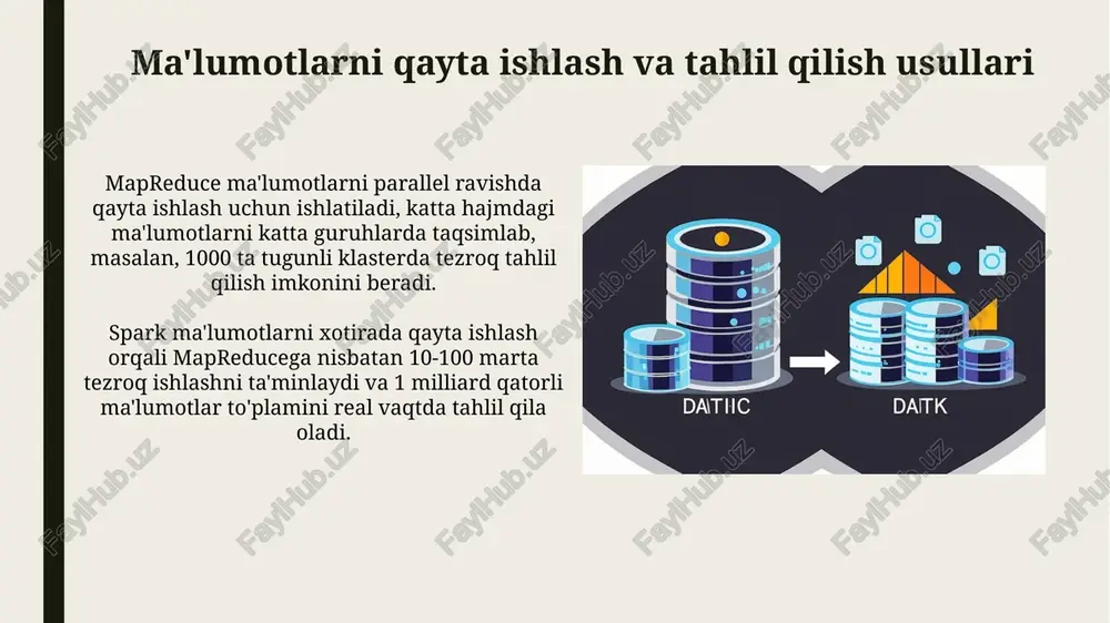 katta ma'lumotlar texnologiyalari va arxitekturalari - Page 5