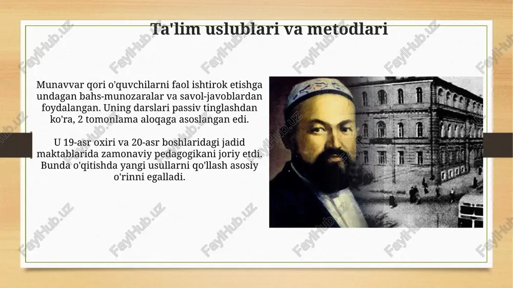 munavvar qorining maorif tizimidagi faoliyati - Page 5