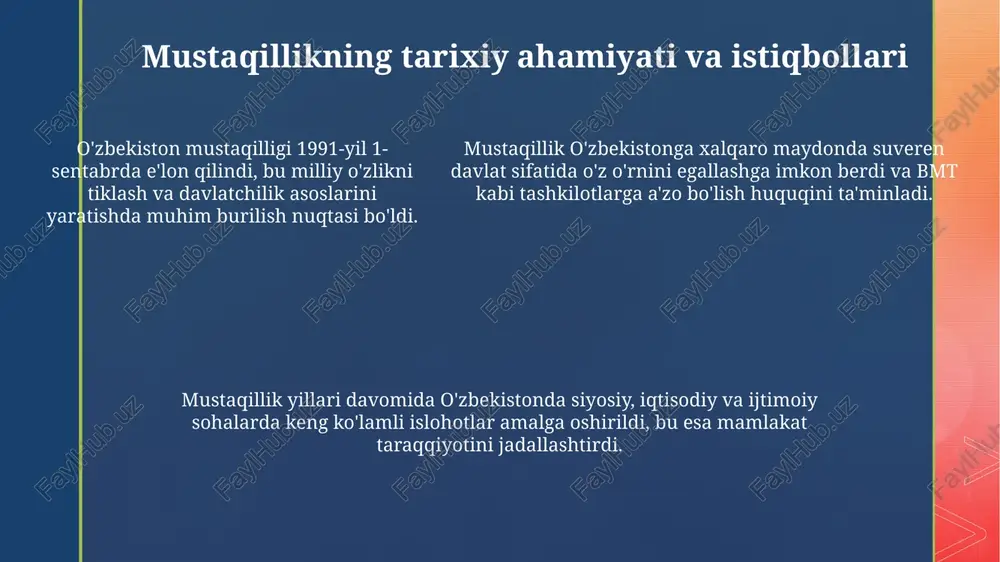 oʻzbekiston mustaqil respublikasi - Page 5