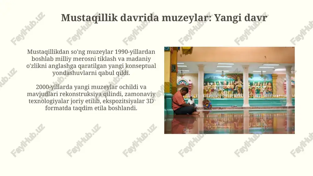 o'rta osiyoda muzeylarning shakllanish tarixi - Page 5