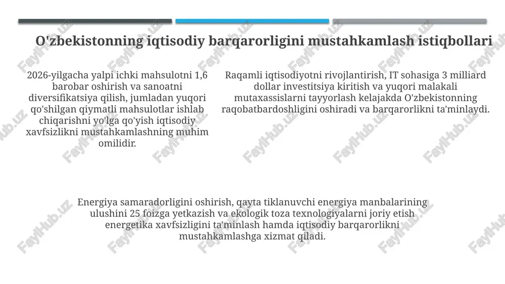 o'zbekistonning iqtisodiy xavfsizligi - Page 5