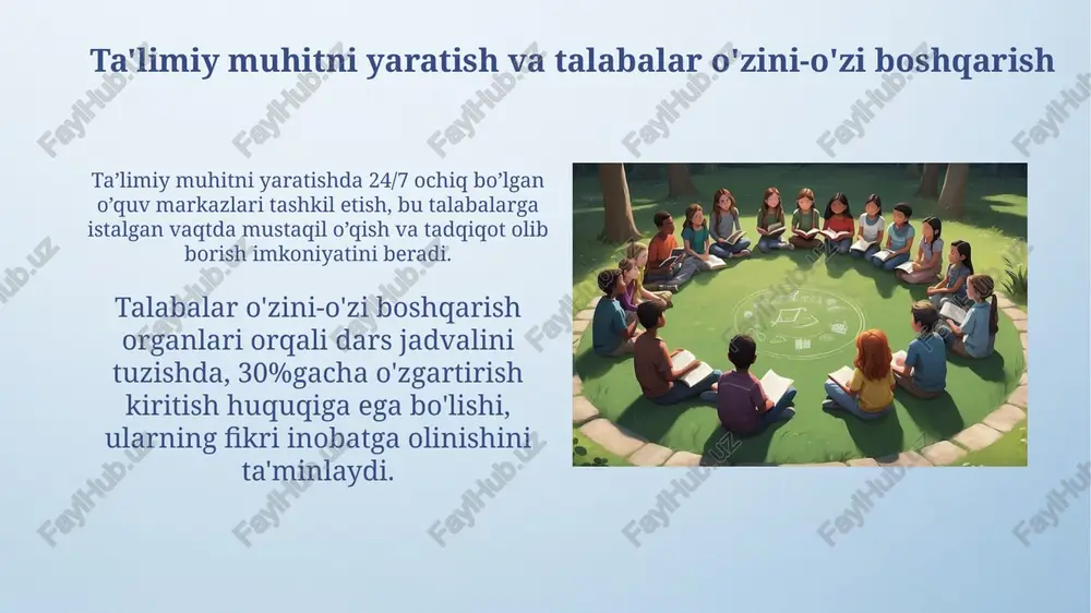 talabalar jamoasi: ta'limiy-tarbiyaviy yaxlit tizim - Page 5