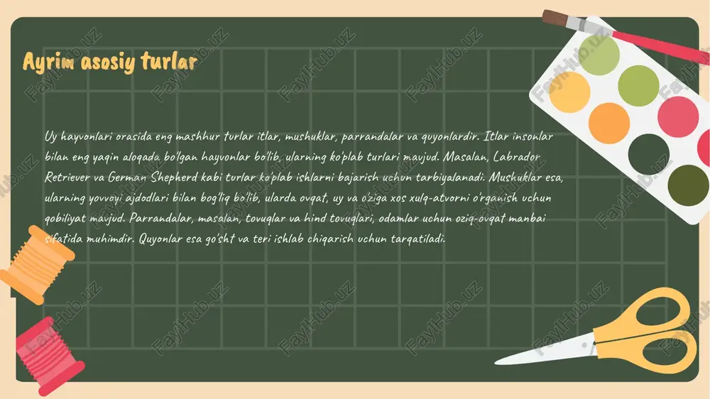 uy hayvonlarining kelib chiqish markazlari - Page 5