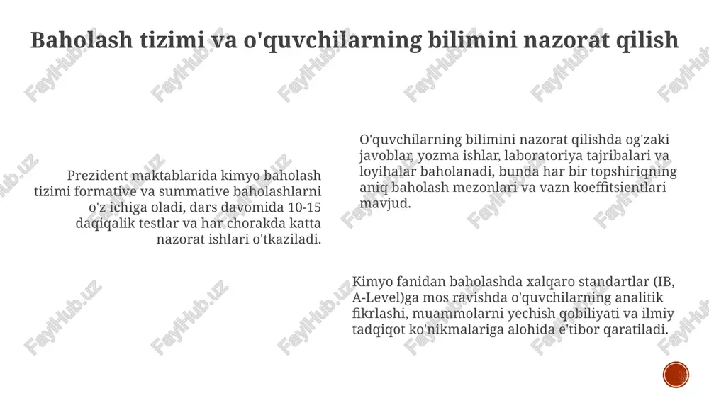 prezident maktablarida kimyo ta'limi - Page 5