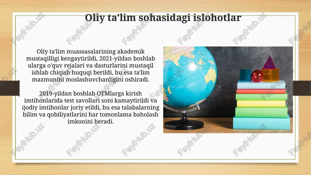 maktabgacha ta'lim islohotlari - Page 5