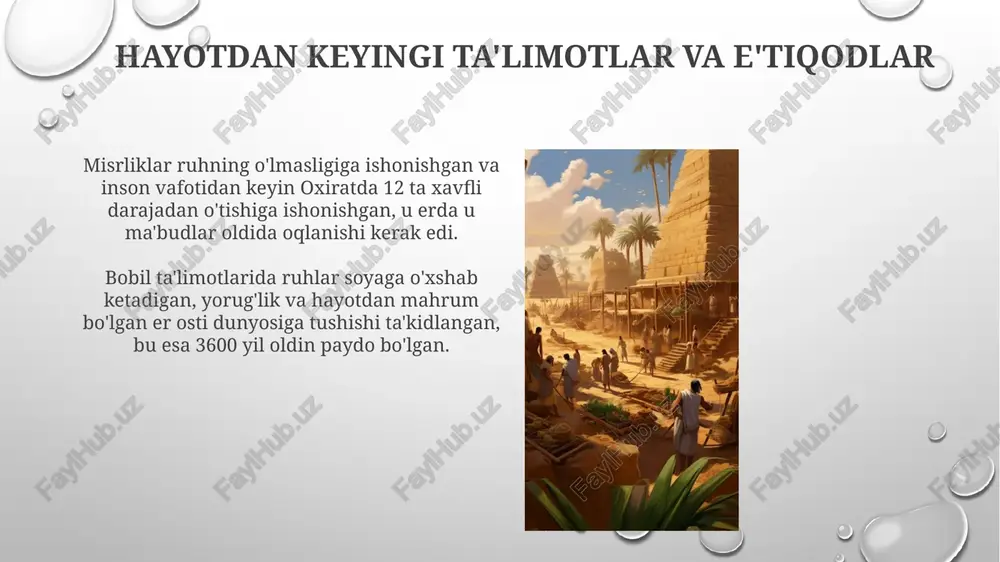 qadimgi misr va bobilda ilk falsafiy qarashlar - Page 5