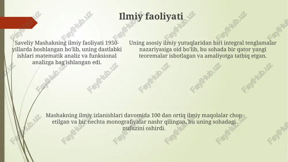 saviel mashakhayoti va ijodi - Page 5