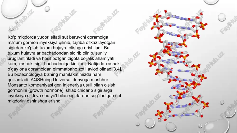 o’simliklar irsiyatini gen injeneriyasi usuli bilan o’zgartirish - Page 5