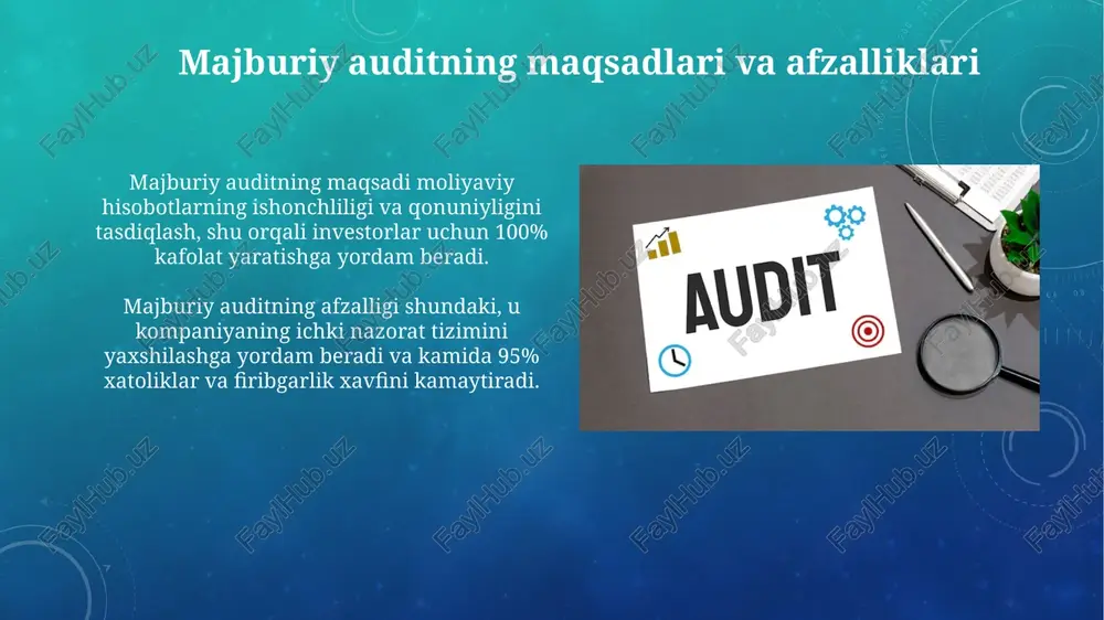 tashqi audit va majburiy audit - Page 5