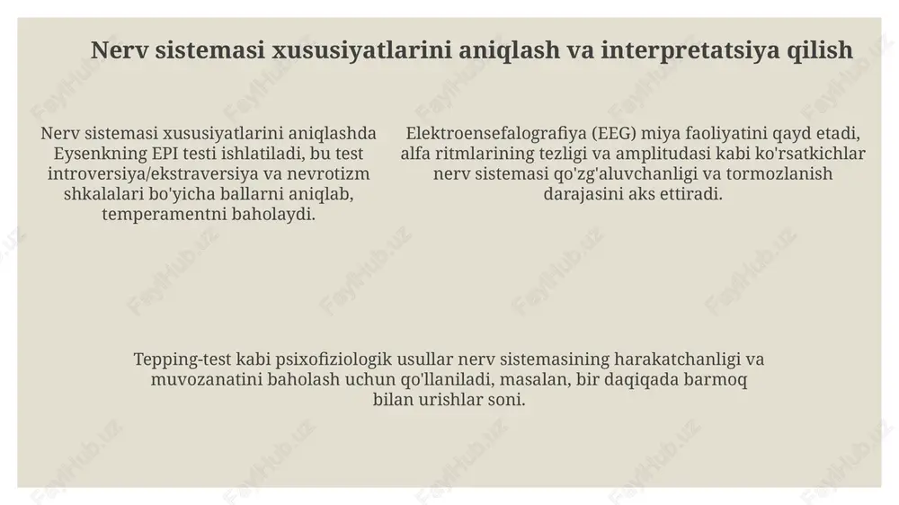 temperament va nerv sistemasi xususiyatlarini diagnostikasi - Page 5