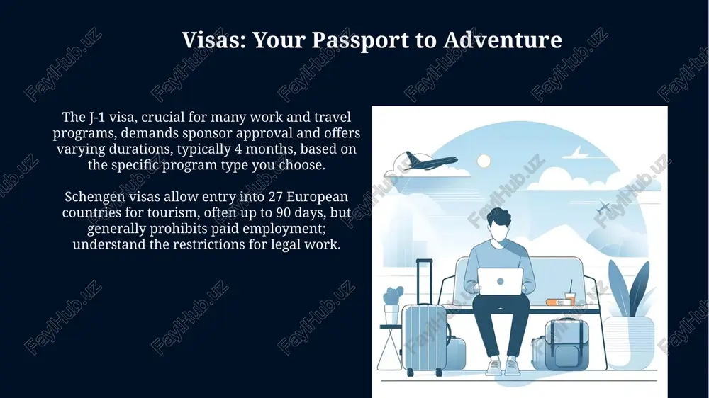 work and travel presentation - Page 5