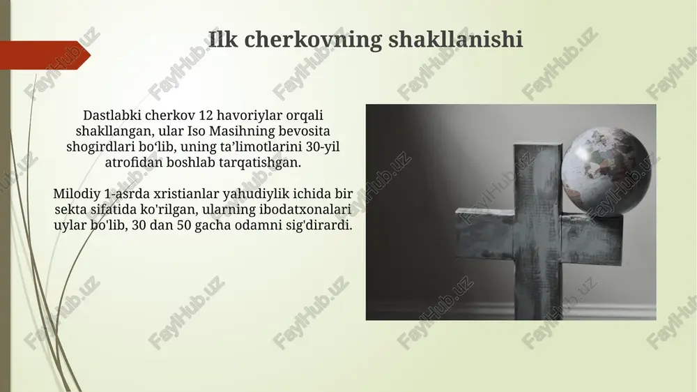 xristianlikdini tarixi va g'oyalari - Page 5