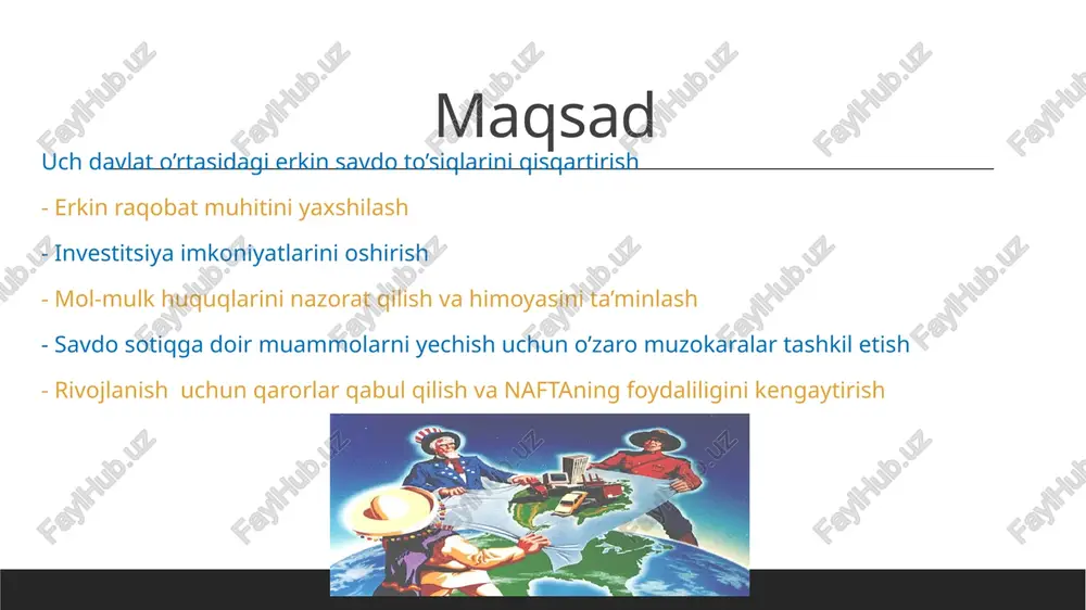mkoniyatiga ruxsat berdi. bu dunyoda allaqachon mavjud bo'lgan. yangi usmca shartnomasi 2018 yil 30 noyabrda imzolangan. tramp yangi shartnoma imzolangandan so'ng meksika va kanada qo'shma shtatlarning ajoyib savdo hamkorlariga aylanishini aytdi e’tiboringiz uchun rahmat image1.jpeg image2.jpg image3.png image4.jpeg image5.jpeg image6.jpeg image7.jpeg image8.png image9.png image10.png image11.jpg image13.png image14.png image15.gif /docprops/thumbnail.jpeg