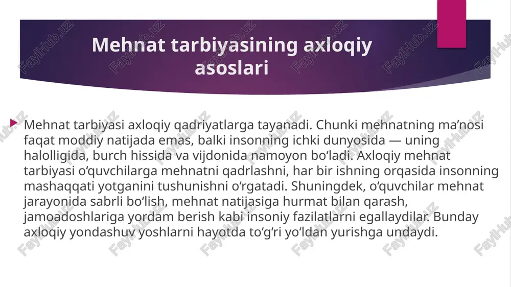 oʻquvchilarni mexnatga axloqiy tayyorlash - Page 5