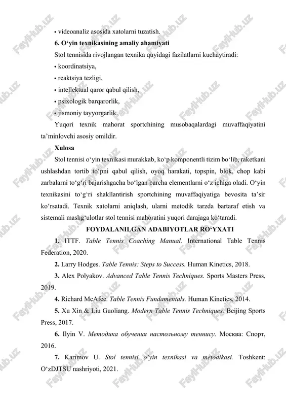 stol tennisi o‘yini texnikasi - Page 5