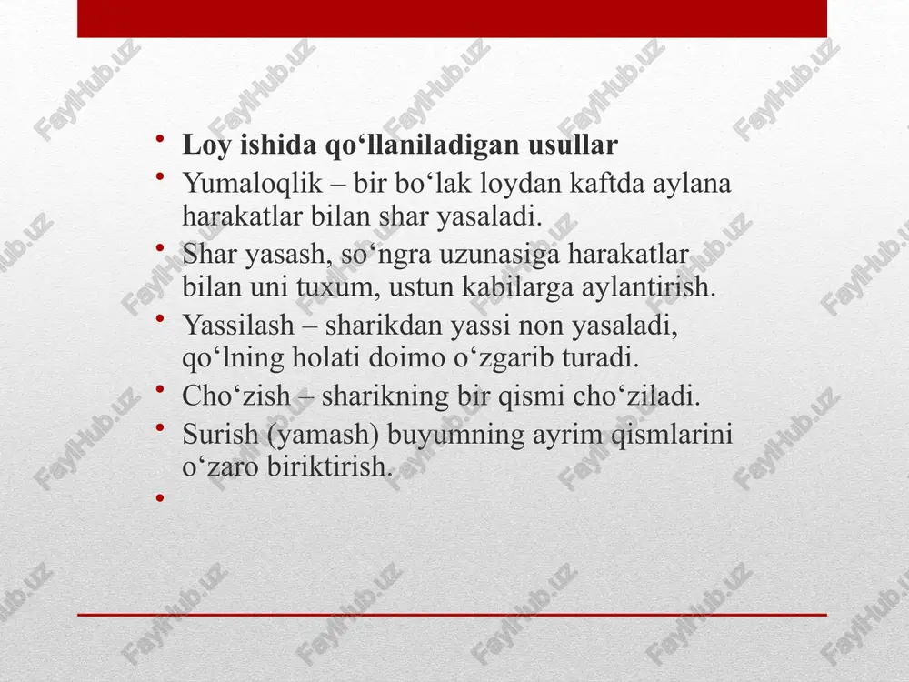 loy mashg'ulotlari - Page 5