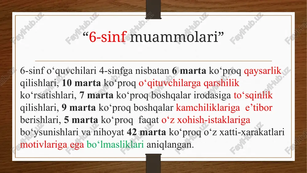o‘smirlik davrida psixik rivojlanish xususiyatlari - Page 5