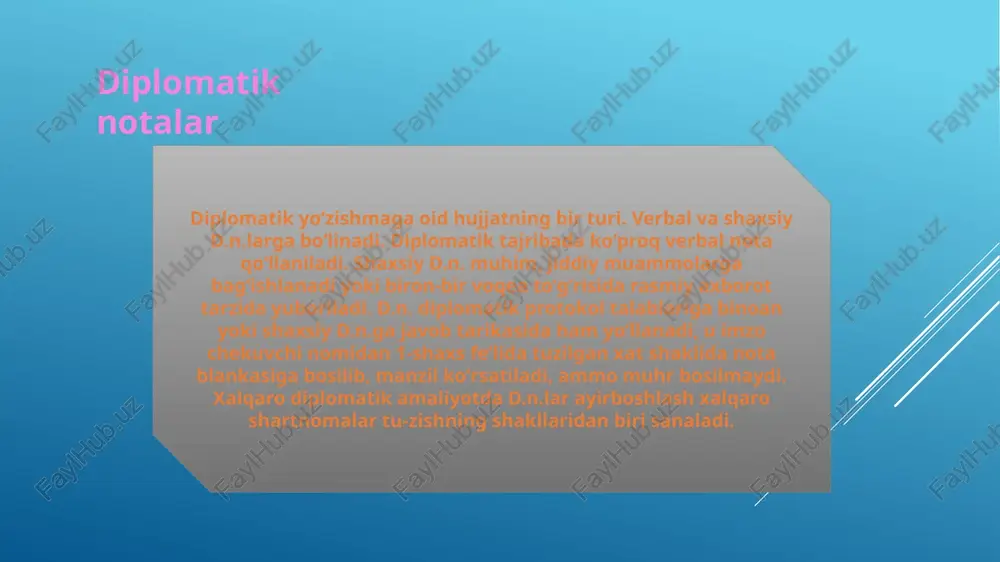 diplomatik yozishmalar va notalar - Page 5