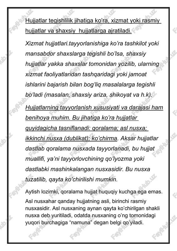 hujjatlarni ro‘yhatga olish va ular bilan ishlash - Page 5