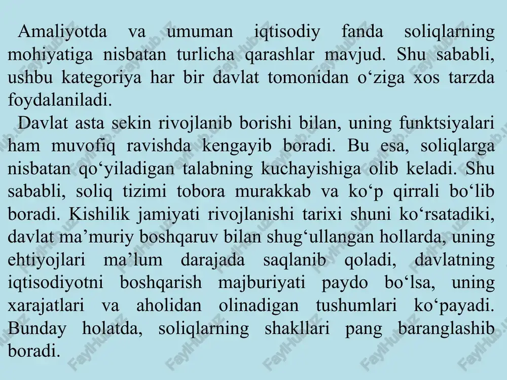 soliqlar va soliqqa tortish - Page 5