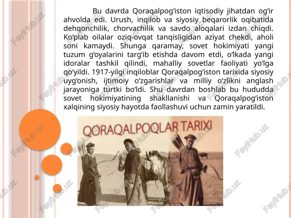 1917-1924-yillarda qoraqalpog'iston - Page 5
