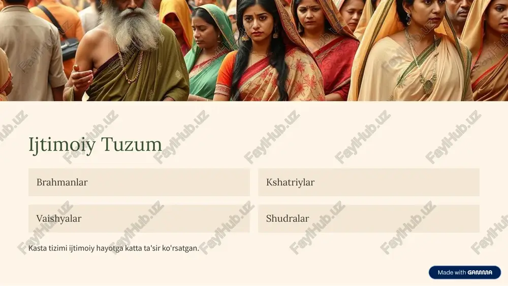 qadimgi hindiston tarixi va madaniyatiga xos - Page 5
