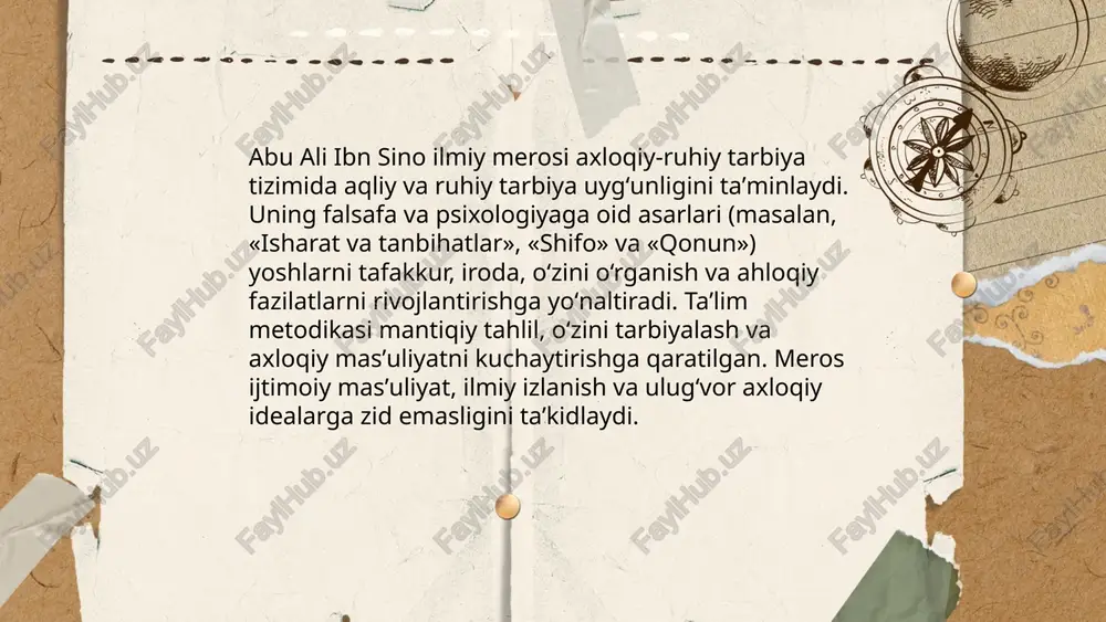 oʻrta osiyo allomalarining ilmiy meros - Page 5