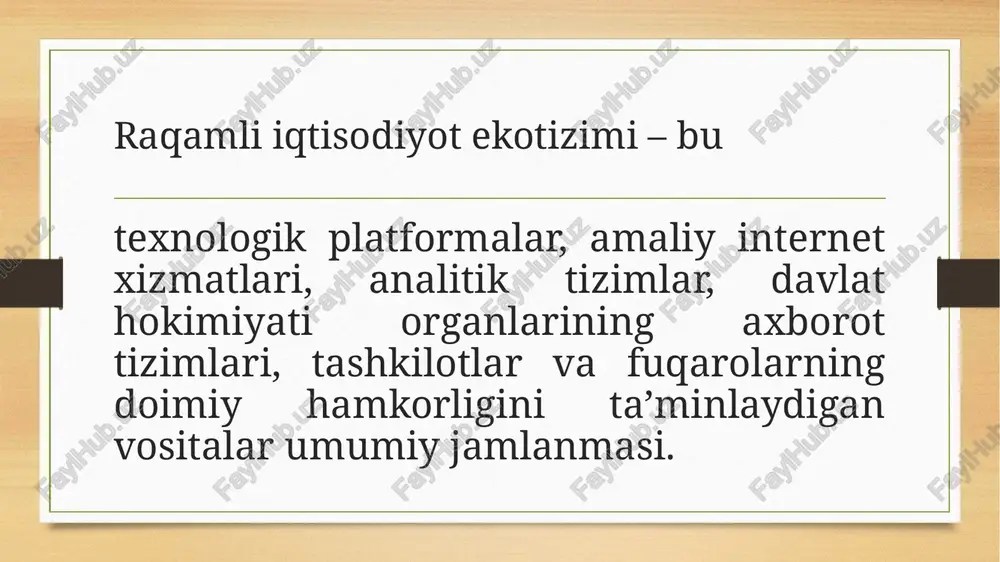 raqamli iqtisodiyotning platformasi va ekotizimi - Page 5