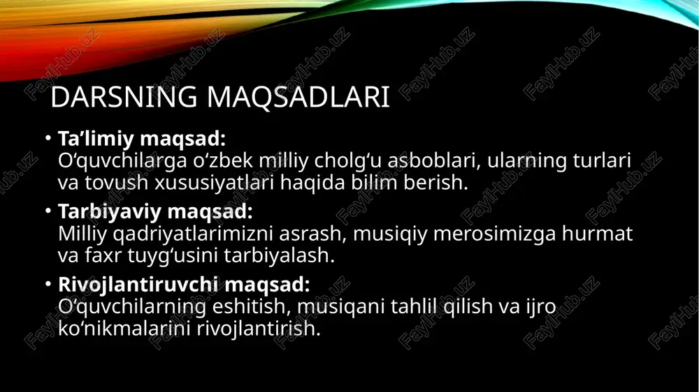 musiqa o’qitish metodikasi - Page 5