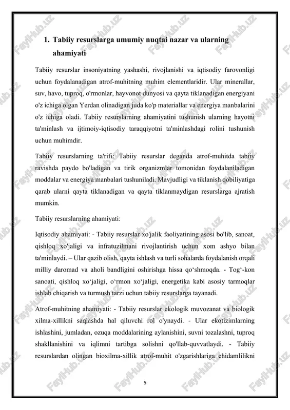 alarga misollar: quyosh energiyasi: quyosh energiyasi quyosh chiqaradigan radiatsiyadan olinadi. u quyosh panellari yoki kollektorlar yordamida elektr energiyasi yoki suvni isitish uchun ishlatilishi mumkin. quyosh energiyasi juda ko'p va keng tarqalgan bo'lib, uni barqaror va ekologik toza energiya manbai qiladi. u katta va kichik miqyosda, kommunal miqyosdagi quyosh fermalaridan tortib individual uylardagi quyosh panellarigacha joylashtirilishi mumkin. shamol energiyasi: shamol energiyasi shamol turbinalari orqali harakatlanuvchi havoning kinetik energiyasidan foydalanish orqali hosil bo'ladi. shamol energiyasi toza, qayta tiklanadigan va fotoalbom yoqilg'ilarga nisbatan minimal atrof-muhitga ta'sir qiladi. shamol fermalari quruqlikda yoki dengizda joylashgan bo'lishi mumkin va shamol energiyasi an'anaviy energiya manbalari bilan narx jihatidan tobora raqobatbardosh bo'lib bormoqda. gidroenergetika: gidroenergetika elektr energiyasini ishlab chiqarish uchun oqayotgan yoki oqayotgan suv energiyasidan foydalanadi. uni daryolar, daryolar va suv omborlaridan olish mumkin. gidroenergetika eng qadimiy va eng ko'p qo'llaniladigan qayta tiklanadigan energiya manbalaridan biri bo'lib, ishonchli va izchil elektr energiyasi ishlab chiqarishni ta'minlaydi. u yirik gidroelektr …
