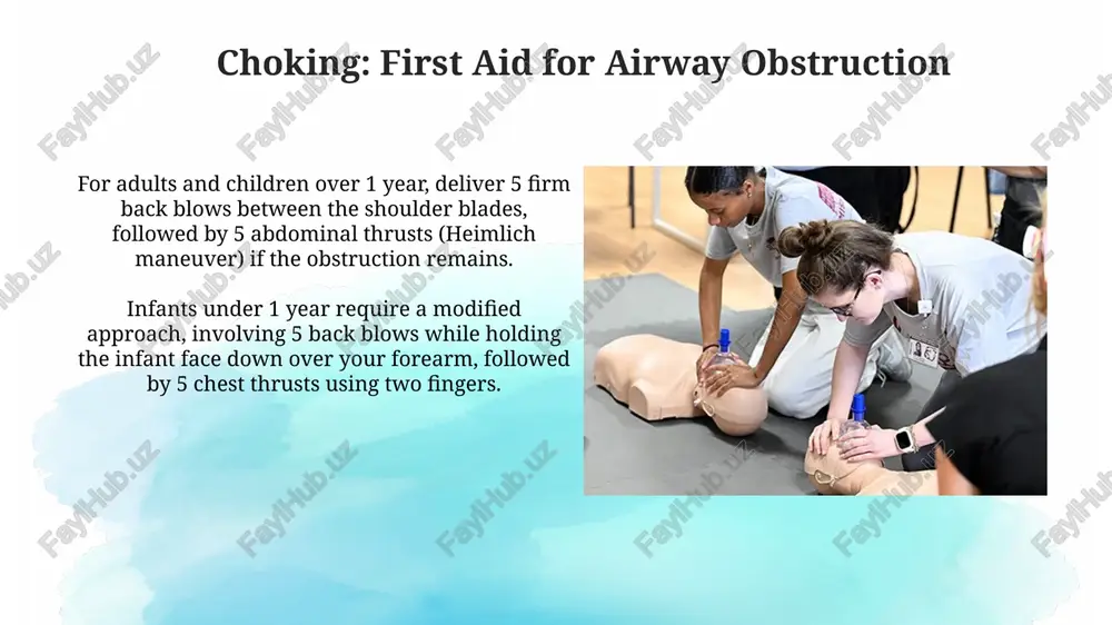 research and present common first aid procedures - Page 5