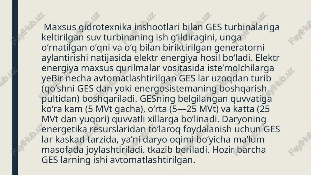 suvyig'ishelektrstansiya( gaes )larningishlashprinspi - Page 5