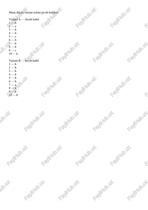 ekologiya huquqining asoslari test savollari - Page 5