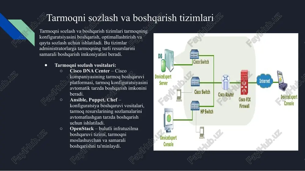n nomlarini ip manzillarga aylantirish: dns-ning asosiy vazifasi domen nomini mos ip manzilga o'zgartirishdir. masalan, www.google.com domen nomi orqali ulanishda dns tizimi ushbu nomga mos ip manzilni aniqlaydi. ip manzillarni domen nomlariga aylantirish: dns tizimi ip manzillarni insonlar uchun qulayroq bo'lgan domen nomlariga aylantirishni ham amalga oshiradi. bu qayta teskari (reverse) dns deb ataladi. tarmoq resurslarini aniqlash: dns nafaqat veb-saytlarni aniqlash uchun, balki tarmoq xizmatlari, masalan, elektron pochta serverlari, ftp serverlari va boshqa tarmoq resurslarini topish uchun ham ishlatiladi. tarmoqni taqsimlash va optimallashtirish: dns global tarmoqda foydalanuvchilarni eng yaqin va tez ishlovchi serverga yo'naltirish orqali tarmoq trafigini boshqaradi. xavfsizlikni ta'minlash: dnssec (dns security extensions) yordamida dns so'rovlarining yaxlitligi va aniqligini ta'minlash orqali tarmoq xavfsizligini oshiradi. dns strukturasining tarmoq boshqaruviga ta'siri dns (domen nomlari tizimi) strukturasining tarmoq boshqaruviga ta'siri katta, chunki u internet va lokal tarmoqlarda xizmatlarning aniqligi, samaradorligi va xavfsizligini ta'minlashga yordam beradi. dns orqali tarmoqni boshqarishning afzalliklari foydalanuvchi qulayligini …