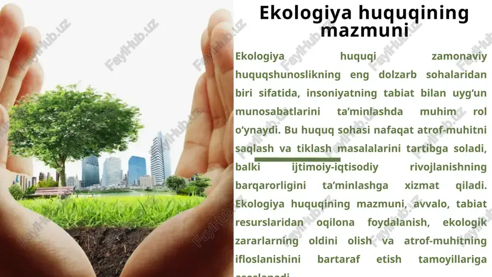 ekologiya xuquqining asosiy prinsiplari - Page 5