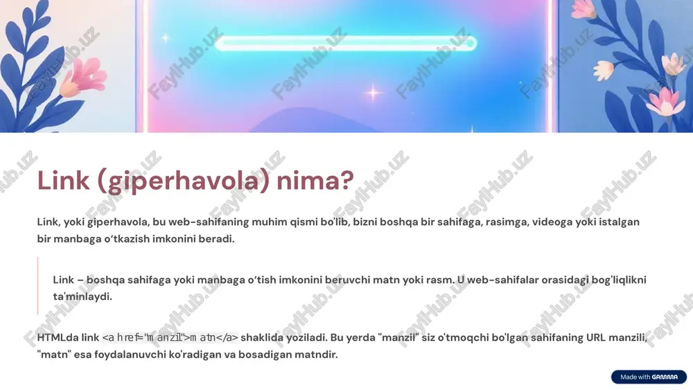 web-sahifada matn joylashtirish va boshqarish: 8-sinflar uchun - Page 5