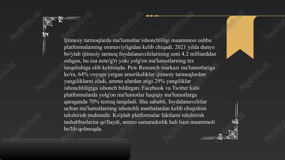 ijtimoiy tarmoqlar va feyk - Page 5