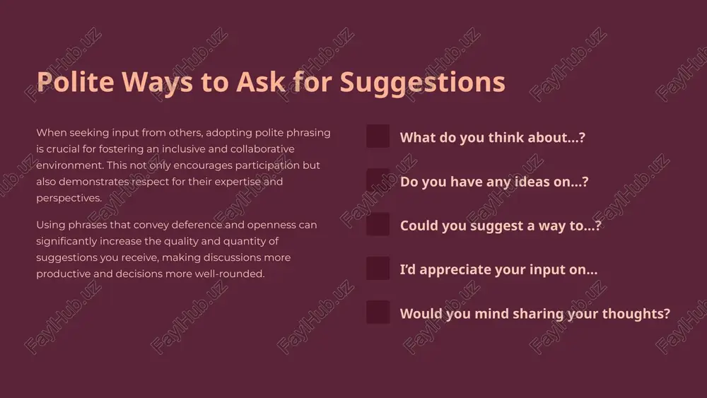 asking for and making suggestions - Page 5