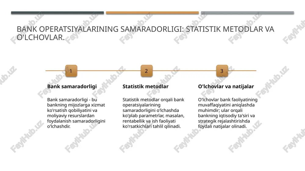 investorlar va mijozlar uchun ishonchni oshiradi. 3 raqobatbardoshlik - o'zbekiston banklaridagi rentabellik va likvidlik, xalqaro raqobatbardoshlikni ta'minlash uchun muhimdir. yuqori ko'rsatkichlar investorlar uchun jalb qiluvchi omil hisoblanadi. o'zbekiston banklarining iqtisodiy o'sishga qo'shgan hissasi. o'zbekiston banklari iqtisodiy o'sishga muhim hissa qo'shib, investitsiyalarni moliyalashtirish, tadbirkorlikni rivojlantirish va aholi uchun kredit mahsulotlarini taqdim etish orqali iqtisodiy barqarorlikni ta'minlaydi. ular, shuningdek, xalqaro moliya bozorida ishtirok etish orqali mamlakatning iqtisodiy integratsiyasini kuchaytiradi. photo by sabbra cadabra on unsplash bank faoliyatining mamlakat iqtisodiyotiga ta'siri. 1 bank faoliyatining roli bank faoliyati mamlakat iqtisodiyotida muhim rol o'ynaydi, chunki u moliyaviy resurslarni taqsimlaydi va investitsiyalarni rag'batlantiradi. 2 iqtisodiy o'sish banklar kreditlar va moliyaviy xizmatlar orqali iqtisodiy o'sishni qo'llab-quvvatlaydi, tadbirkorlikni rivojlantiradi va ish o'rinlarini yaratadi. 3 barqarorlik ta'minoti bank faoliyati mamlakatning moliyaviy barqarorligini ta'minlashga yordam beradi, inflyatsiyani nazorat qiladi va iqtisodiy xavf-xatarlarni kamaytiradi. 4 investitsiya jalb qilish banklar mahalliy va chet el investitsiyalarini jalb qilib, iqtisodiy faoliyatni oshiradi va rivojlanish …