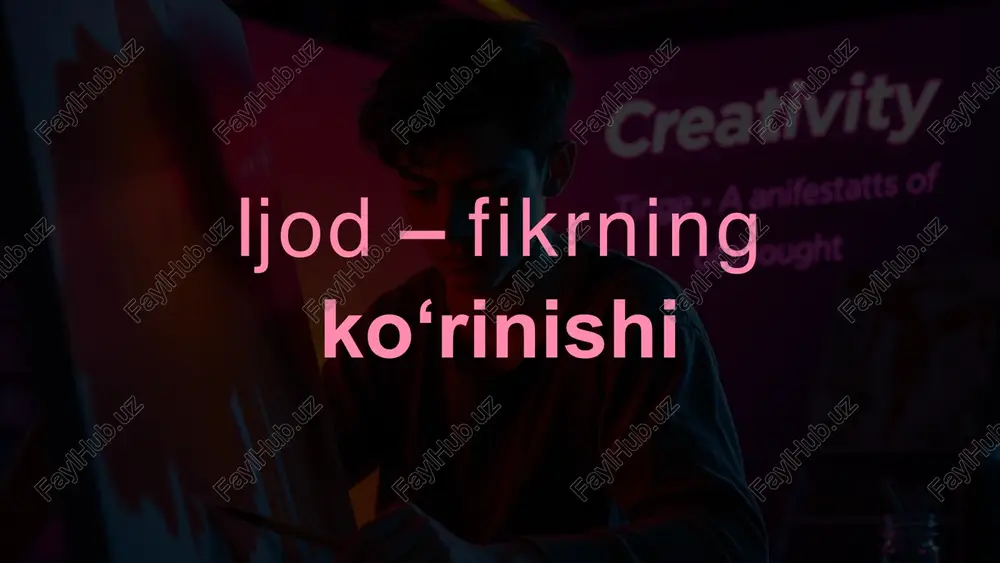 talabalarning ijodiy ishlari bilan tanishish - Page 5