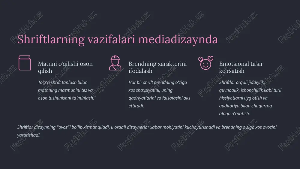 tipografiya va mediadizaynda shriftlarning qo‘llanilishi - Page 5