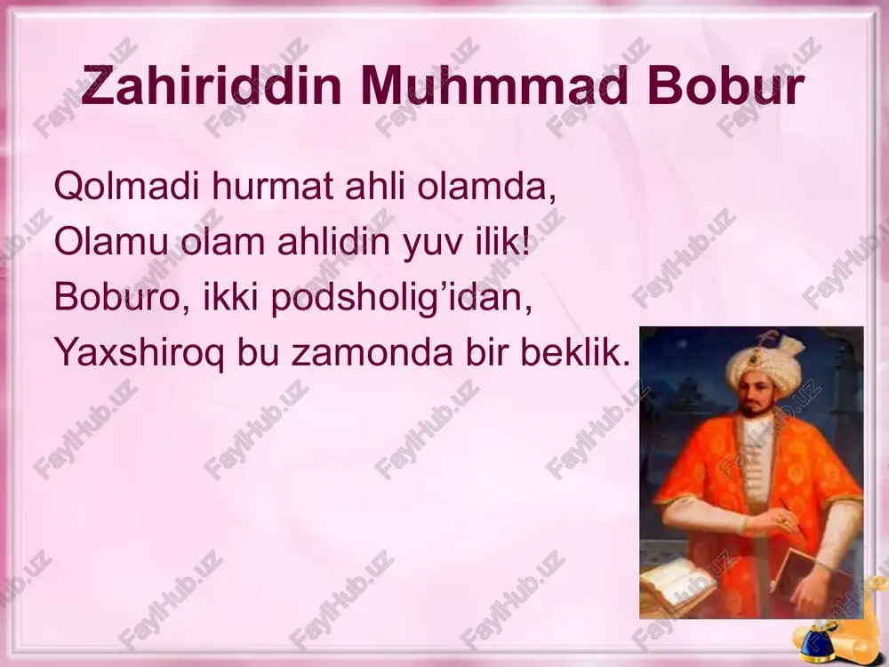 zahiriddin muhmmadbobur(1483- - Page 5