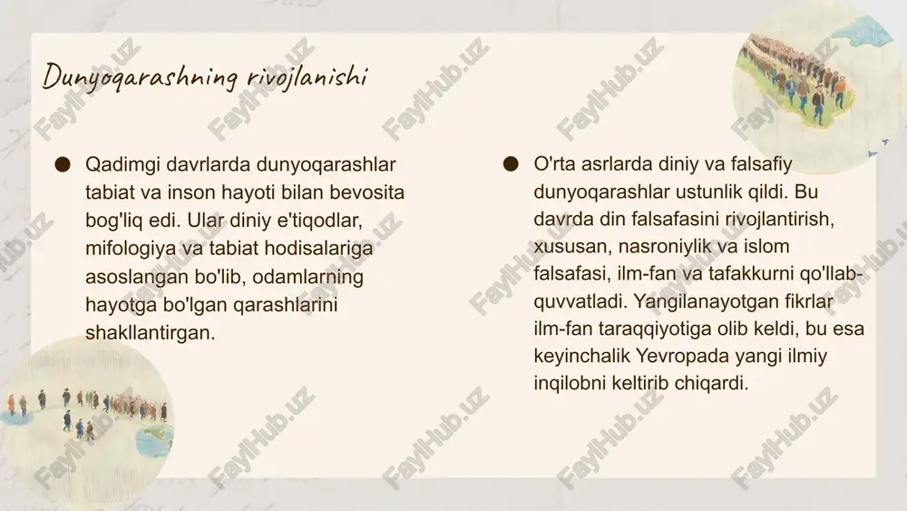 dunyoqarash turlari va ularning tarixi - Page 5