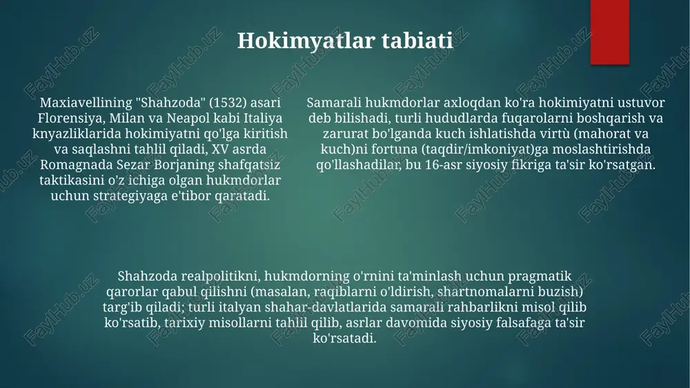 makiavellining "hukmdor" asari - Page 5