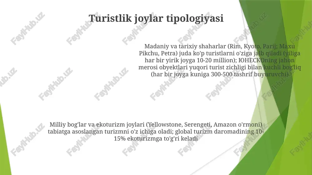 turizm geografiyasi va hududiy turistik timlari - Page 5