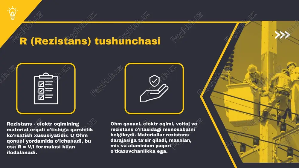 ida elektr tokini va kuchlanishni o'lchash, shuningdek, ohm metrlari yordamida qarshilikni aniqlash mumkin. ushbu usullar, nafaqat ilmiy tadqiqotlar, balki sanoat ishlab chiqarish jarayonlarida ham muhim rol o'ynaydi, chunki ular ish jarayonlarini optimallashtirish va xavfsizlikni ta'minlashda yordam beradi. photo by scott blake on unsplash amaliy misollar orqali c aniqlash oziq-ovqatning ahamiyatini tushunish uchun amaliy misollarni keltiramiz. birinchi misol, kondensatorning o'lchovlari bo'yicha ishlovchi o'lchov usuli. biz o'lchovlarni amalga oshirganda, kondensatorning sig'imi qanday o'lchanadi va qanday natijalar olinadi. misol uchun, 10 µf kondensatorning o'lchovi 9.8 µf ga teng bo'lishi mumkin, bu esa o'lchovning aniqligini ko'rsatadi. ikkinchi misol, o'lchov natijalarini tahlil qilish. o'lchov natijalari muvofiqligini baholashda, o'lchov usulining standartlari va natijalarni qayta ko'rib chiqish zarur. bu amaliy misollar orqali biz c ni qanday aniqlashimiz va natijalarimizni qanday tahlil qilishimiz mumkinligini ko'rsatadi. photo by ej yao on unsplash r ni aniqlashda amaliy tajribalar r ni aniqlashda amaliy tajribalar o'z ichiga turli usullar va uskunalarni oladi. …